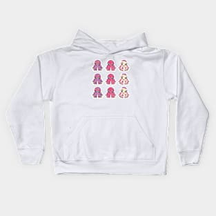 Chibi Octopuses Kids Hoodie